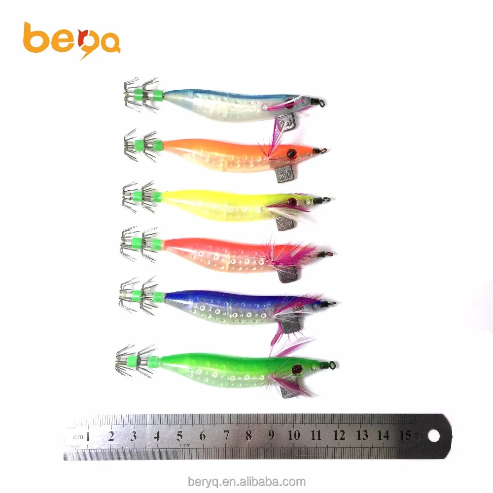 1pcs LED Fish Lure Light 9.5cm 30g Metal Spoon Spinner Fish