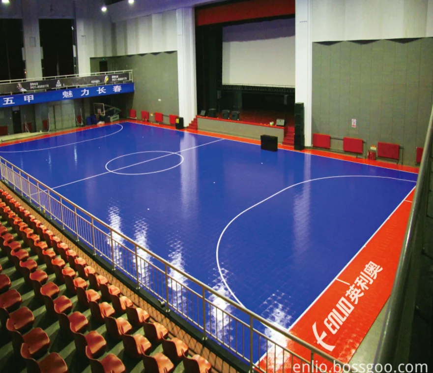 Indoor Futsal Modular Court Flat Tiles 