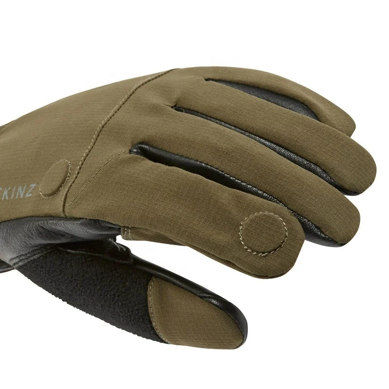 Модные рабочие мужские зимние защитные мотоциклетные кожаные перчатки для