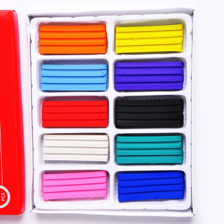 12color Modelling Clay Wholesale Super Soft 200g Plasticine