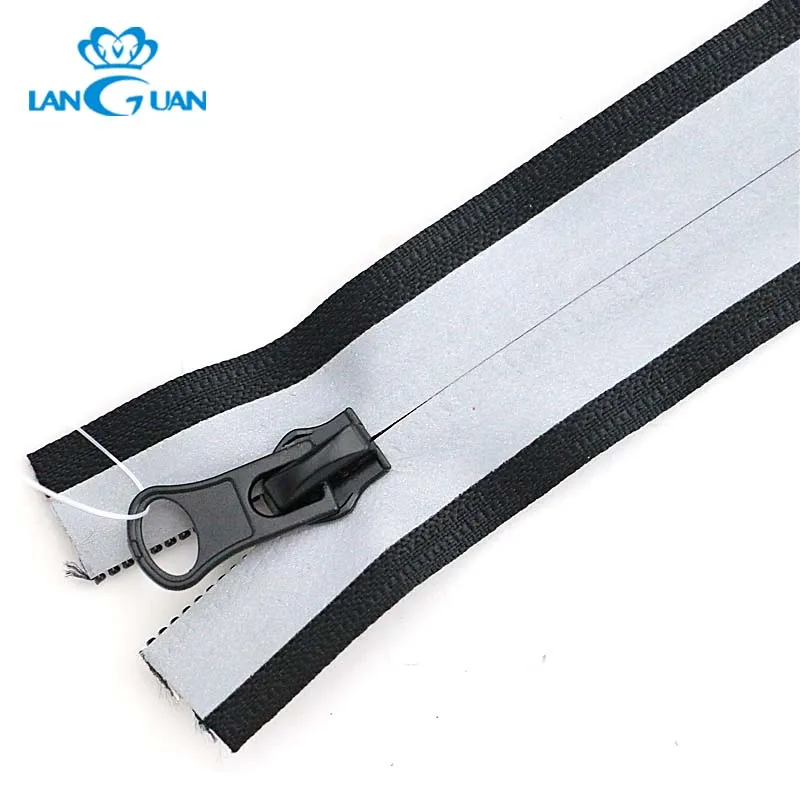 Cheap PVC Waterproof Close End Nylon Reflective Zipper