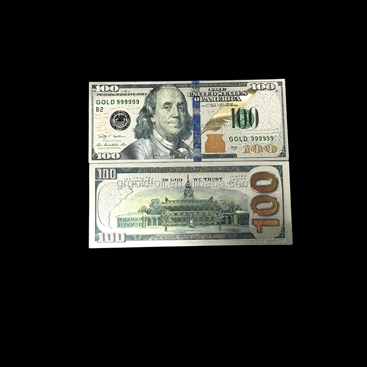 The Best And Cheapest Wholesale 100 Dollar Bill Silver Banknote Buy