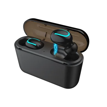 HBQ Q32 TWS Twins Wireless Earbuds Bluetooth V5.0 Stereo Headset earphone 1500mAh For Iphone 7 plus 7 SE Galaxy S8 Plus for LG