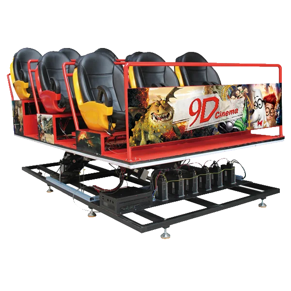 Фантастический 5D 7D 9D VR виртуальный кинотеатр 6 сидений семейная американская подставка вращающаяся подвижная платформа