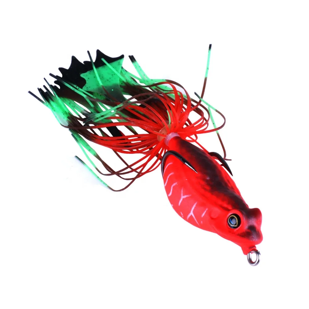  HENGJIA Frog Fishing Lures for Bass ，Weedless