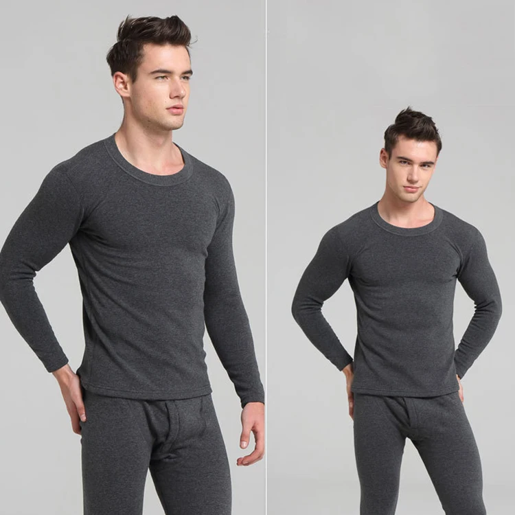 Ультрамягкое термобелье, длинный теплый мужской комплект для взрослых