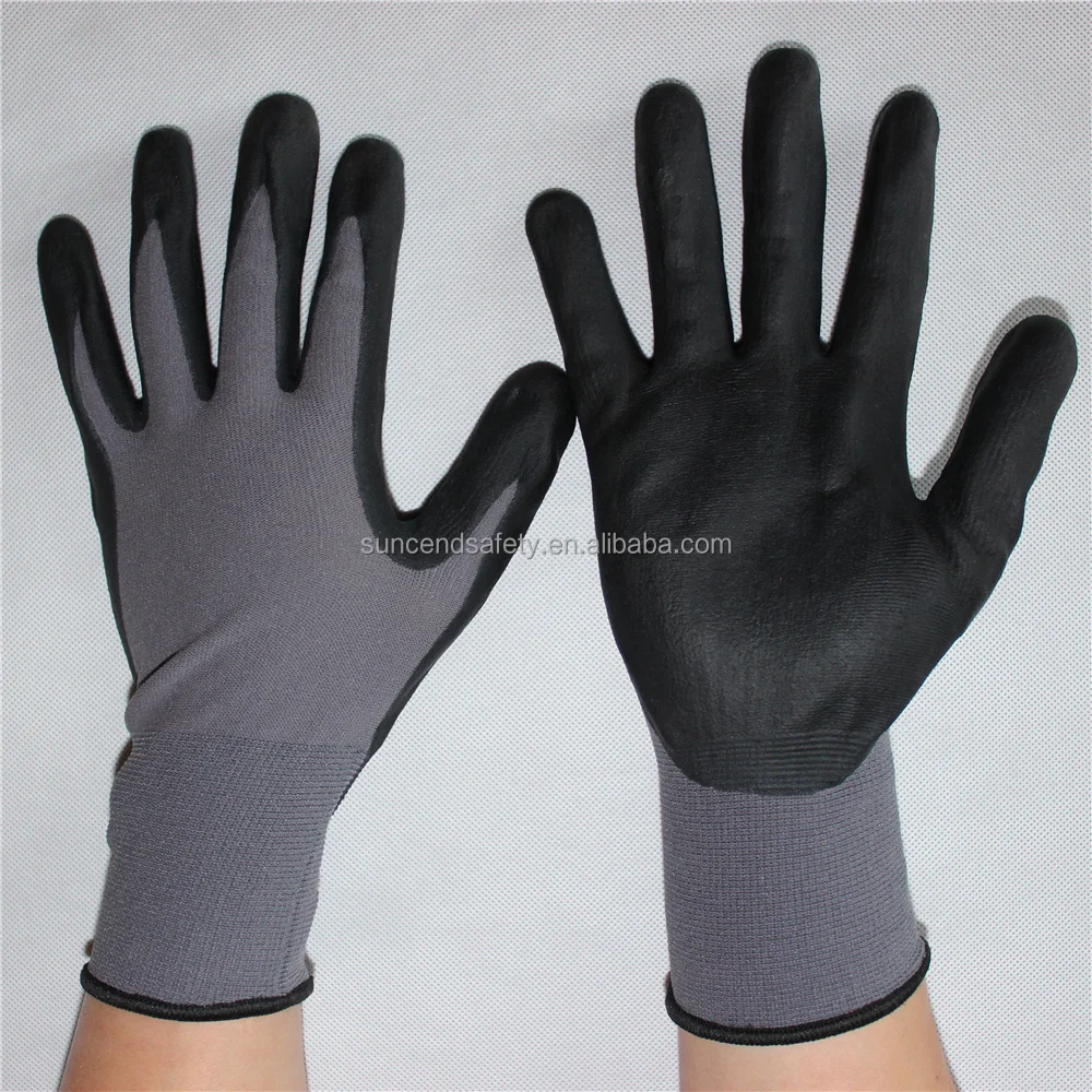 foam nitrile gloves