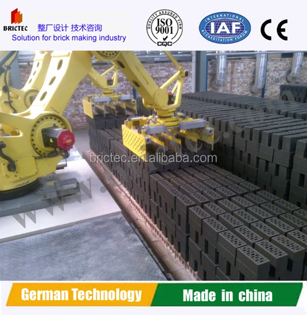 Automatic Brick Loading and Unloading Machine with Other Brick Making Machine