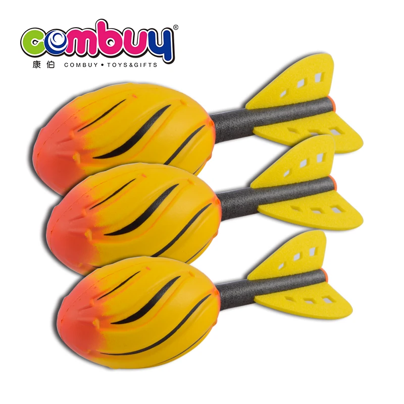 Sport Game Kids Play Outdoor Set Soft PU Foam Rocket Toys