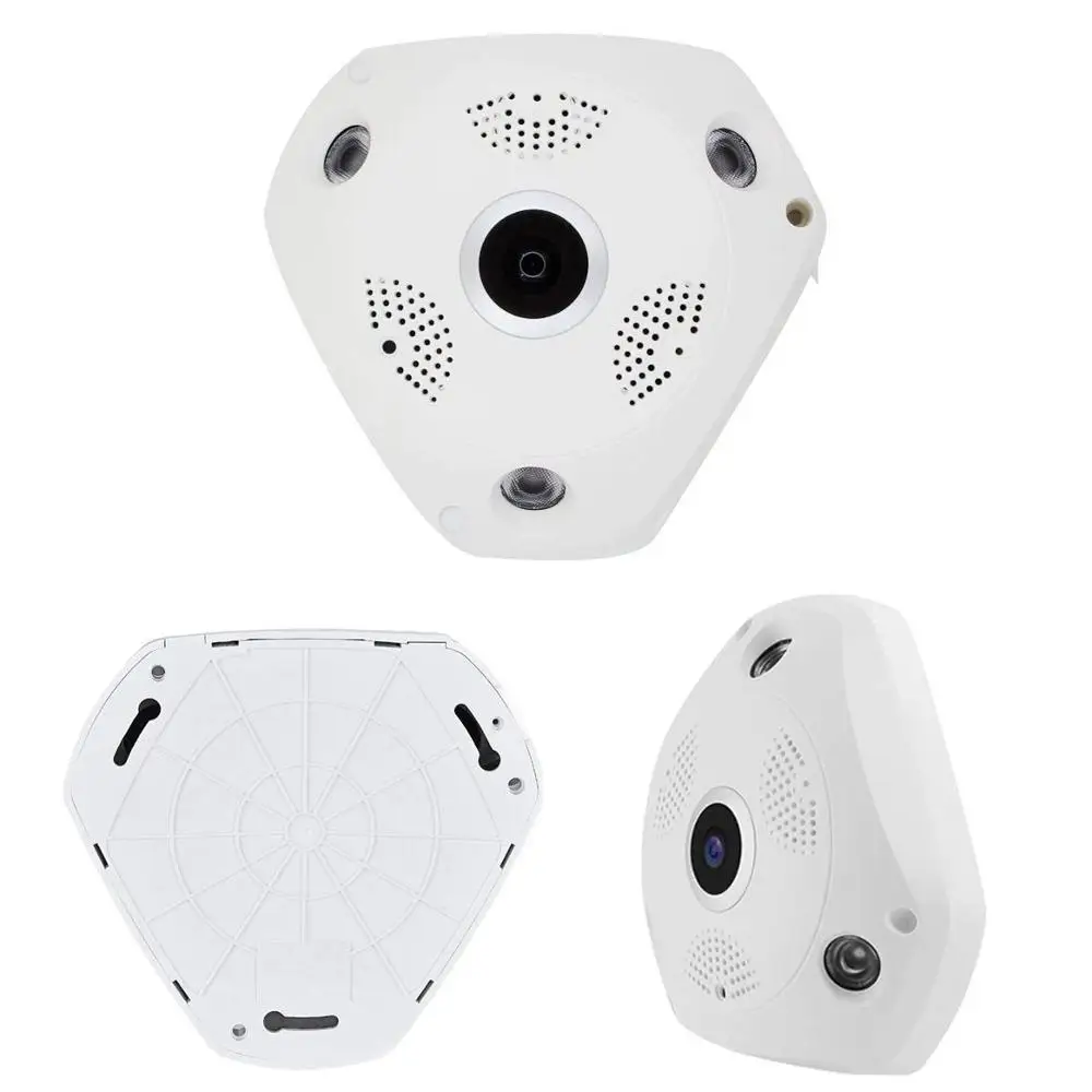 3D 360 Panoramic Wireless IP Camera 960P Smart  Home Security Surveillance  CCTV VR Camera
