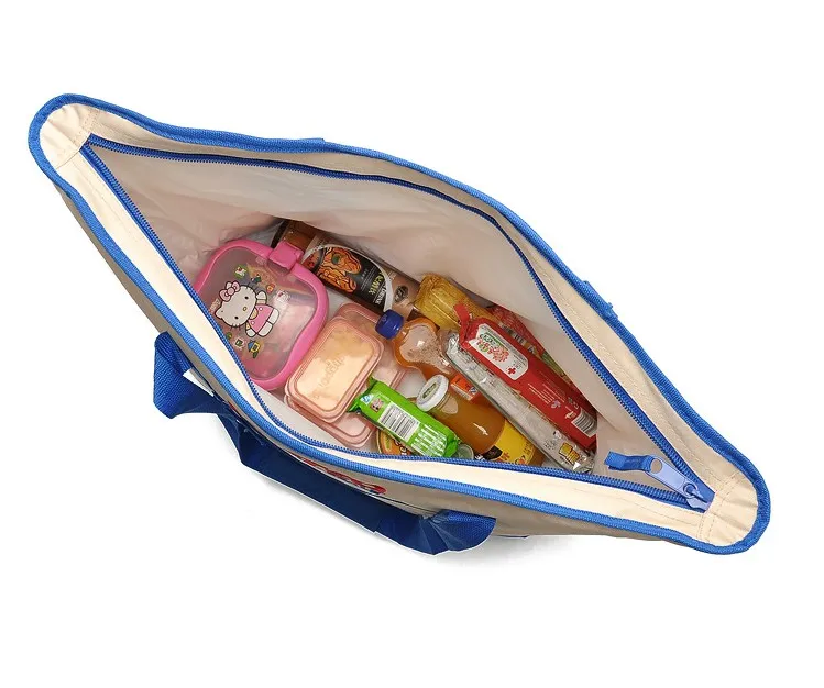 Woolworths High Quality Cooler Bag Best Polyester Ice Pack with Zipper Closure Hand Style