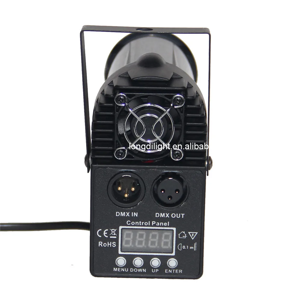 10w Led Pin Spot Light Perfect Stage Lights for Disco Mirror Ball