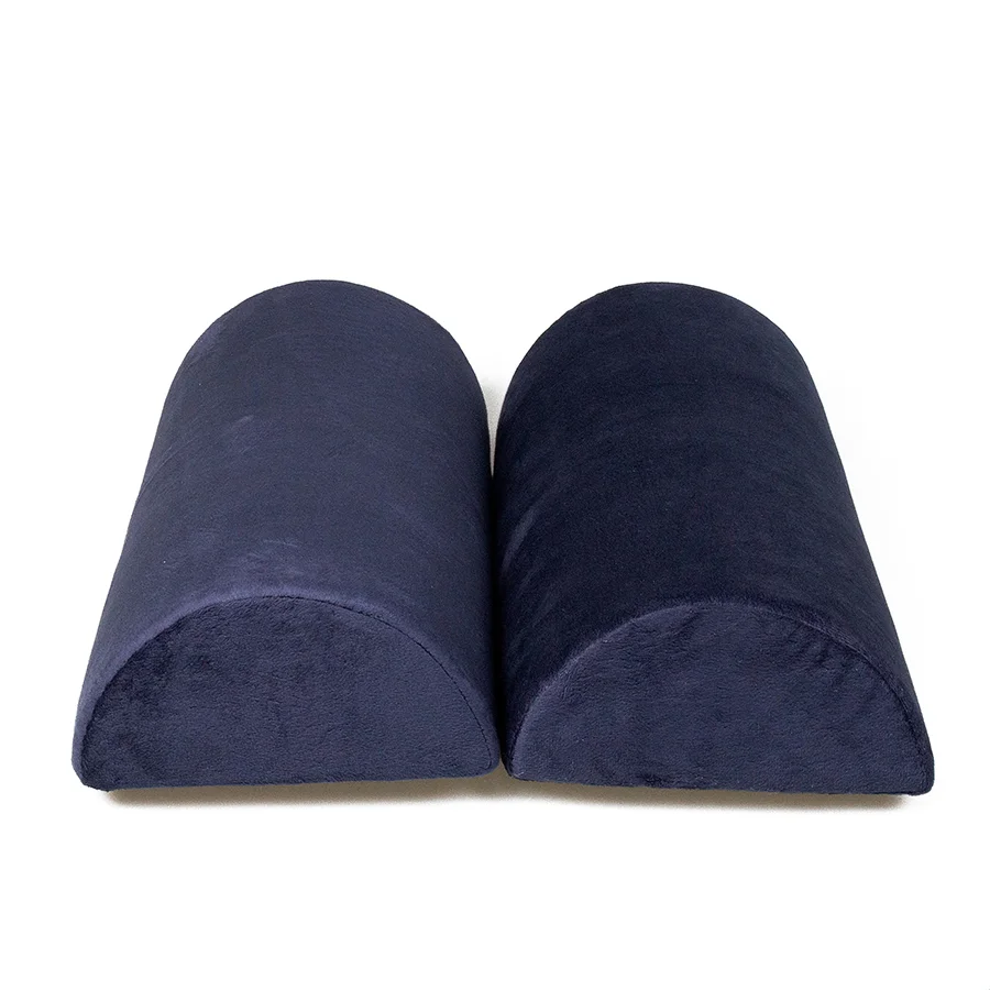 Ergonomic Office Half Cylinder Shape Leg Support Elevation Eleva Wedge Foam  Feet Rest Pillow Under Desk Foot Rest Cushion