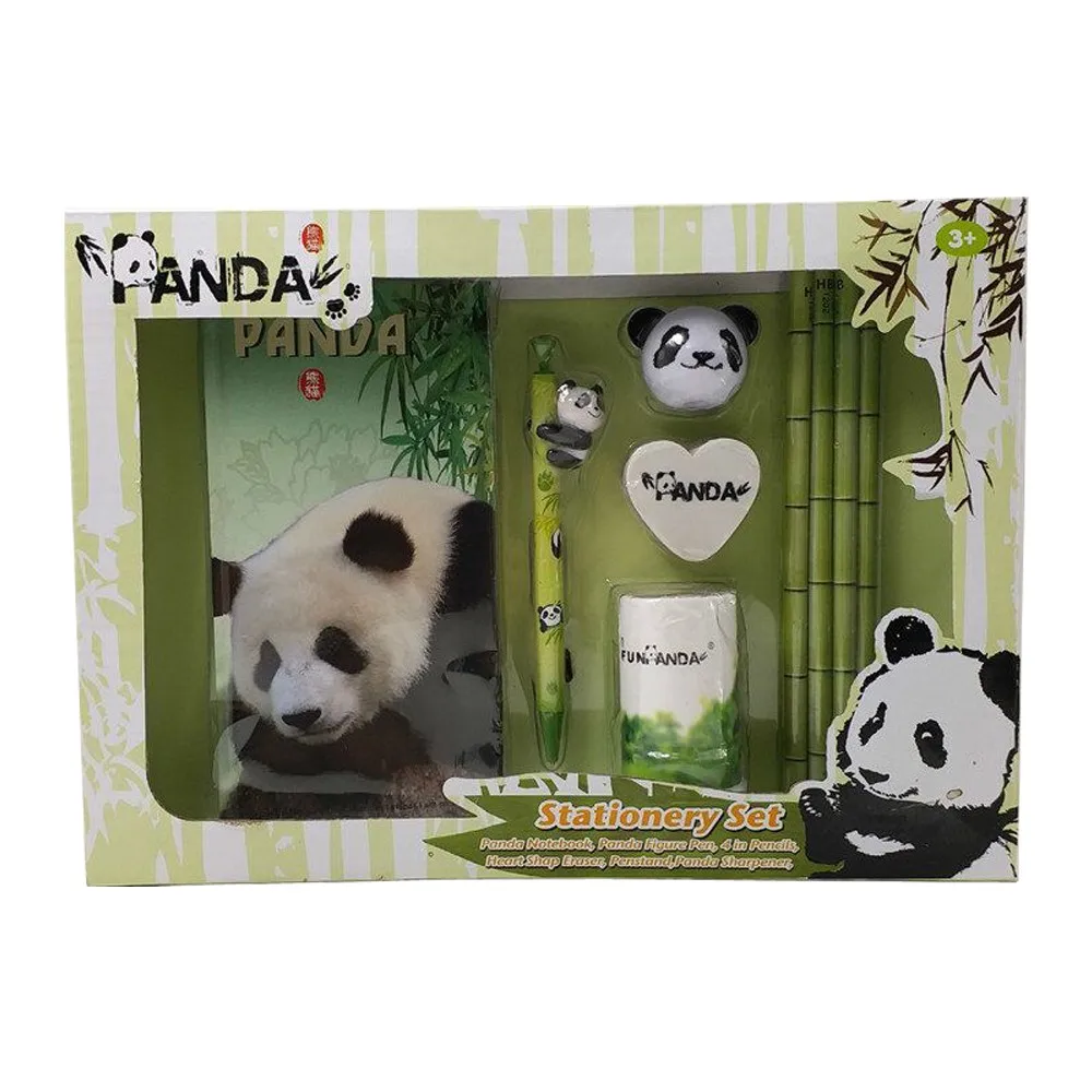 High Quality School Stationery Gift Set for Custom Panda Theme