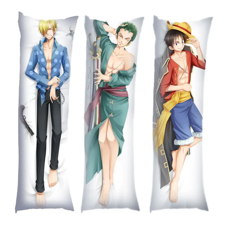 Anime Otaku Dakimakura One Piece Vinsmoke Sanji Hugging Body Pillow case Cover 