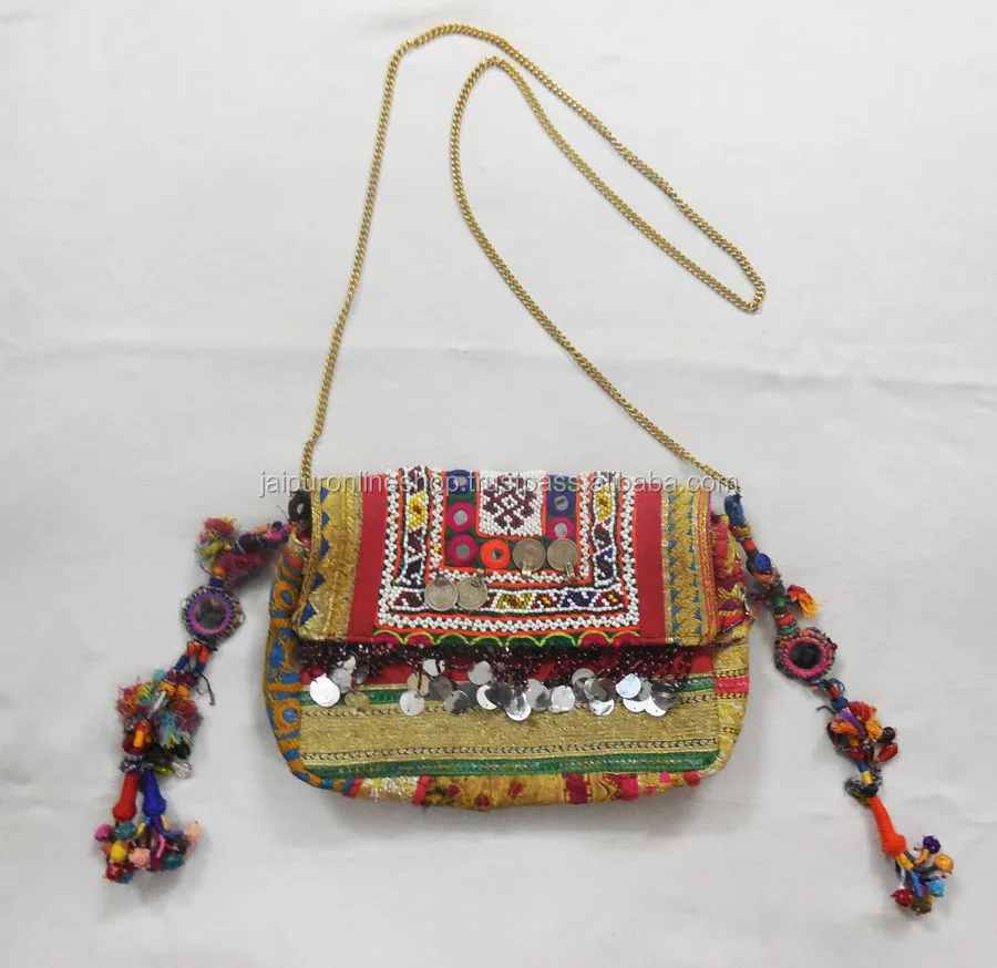 antique beaded bolsas