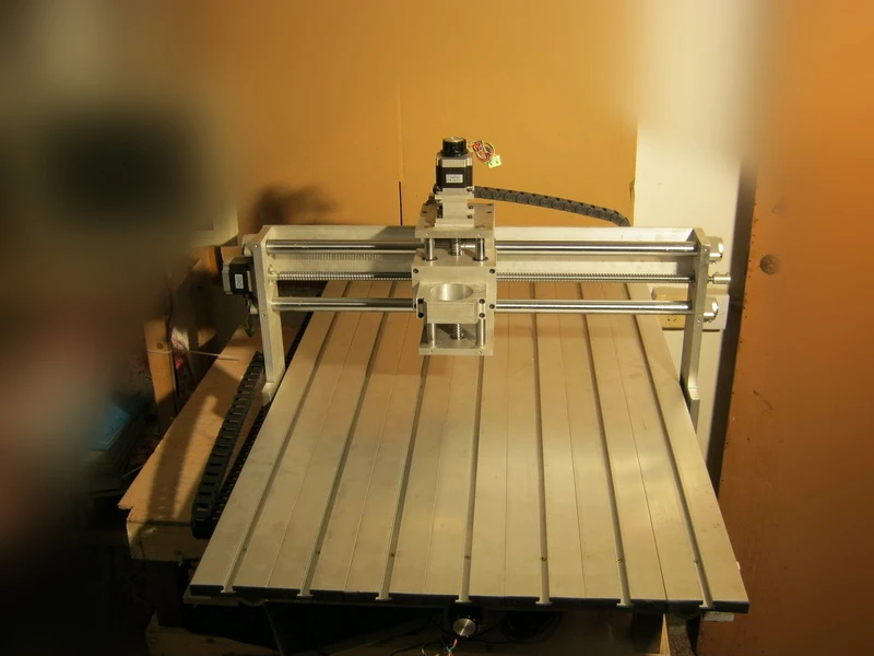Diy Aluminum Cnc Router Frame 900x1400mm Z Stroke 100mm 6090 Aluminum ...