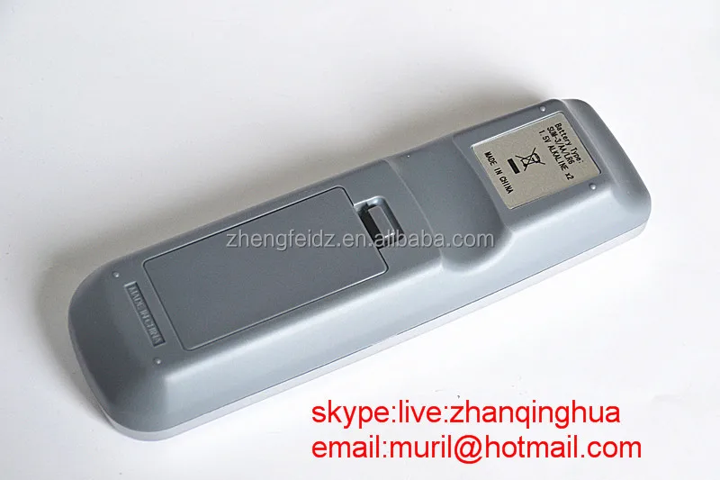 ZF Gray 28 Keys CXWY Universal Remote Control for Projector Sanyo Z800 With Transparent Rubber Big Buttons