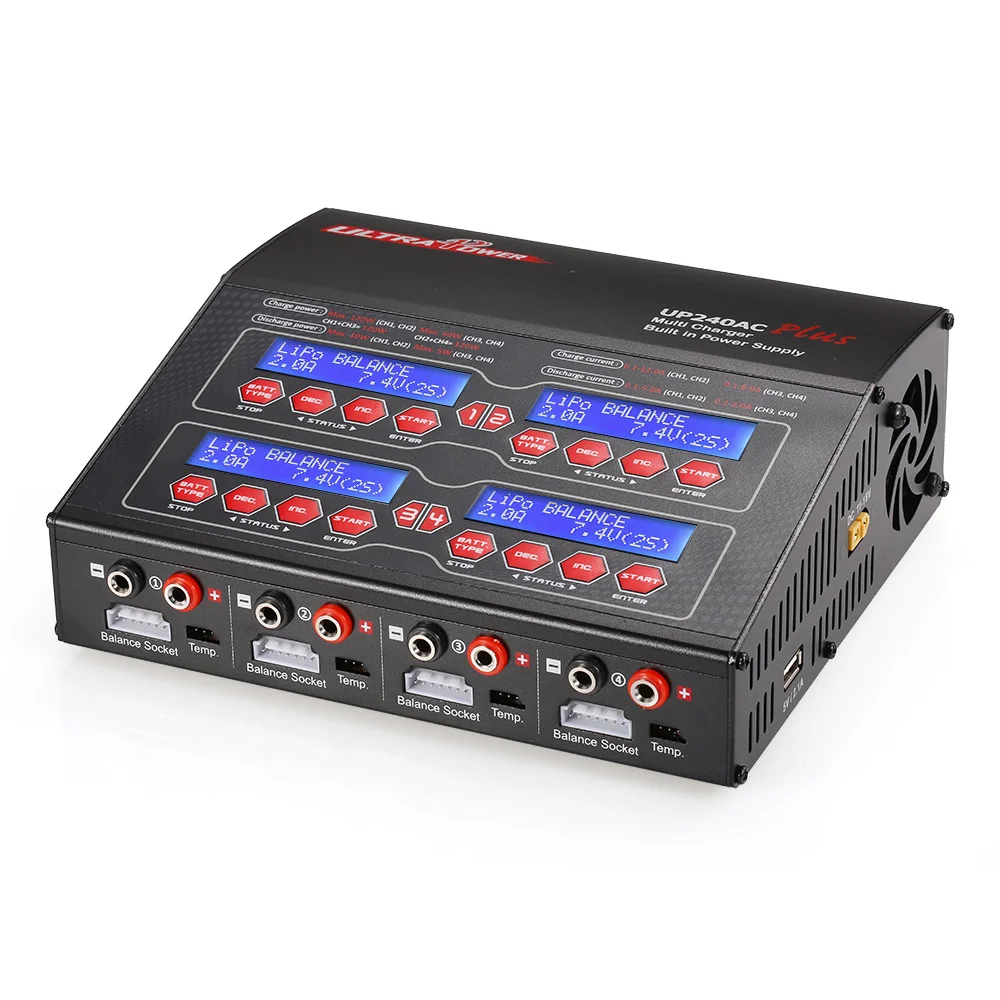 Ультра мощность UP240AC Plus 240 Вт Липо LiPo LiFe NiMH NiCD Pb батарея мульти баланс зарядное устройство разрядник для RC Lipo