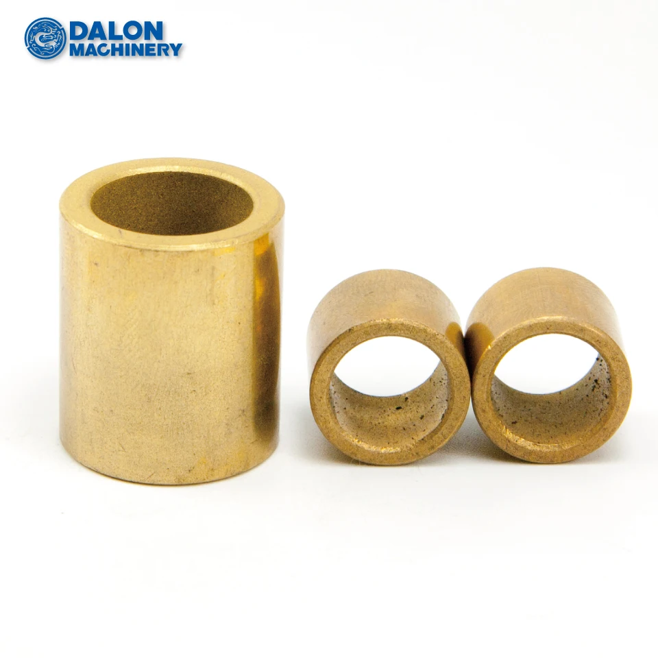 Self Lubricating Sintered Bronze Oil Embedded Stamping Graphite Oilite Sleeve Bush Bearing Bearings