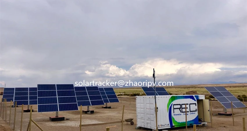 
Двухосная солнечная система слежения 