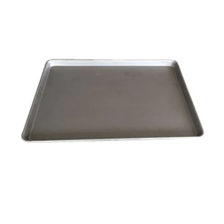 Commercial Rectangular 60*40cm Aluminum Nonstick Baking Tray Sheet Pan for  Bread Cookies Biscuits Cakes with Rolled Edge - China Aluminized Steel  Baking Pan and Sheet Pan price