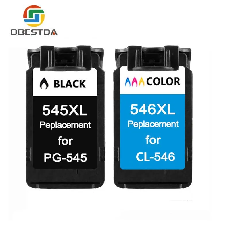 PG-545 XL & CL-546 XL Ink Cartridge Replacements For Canon PG545