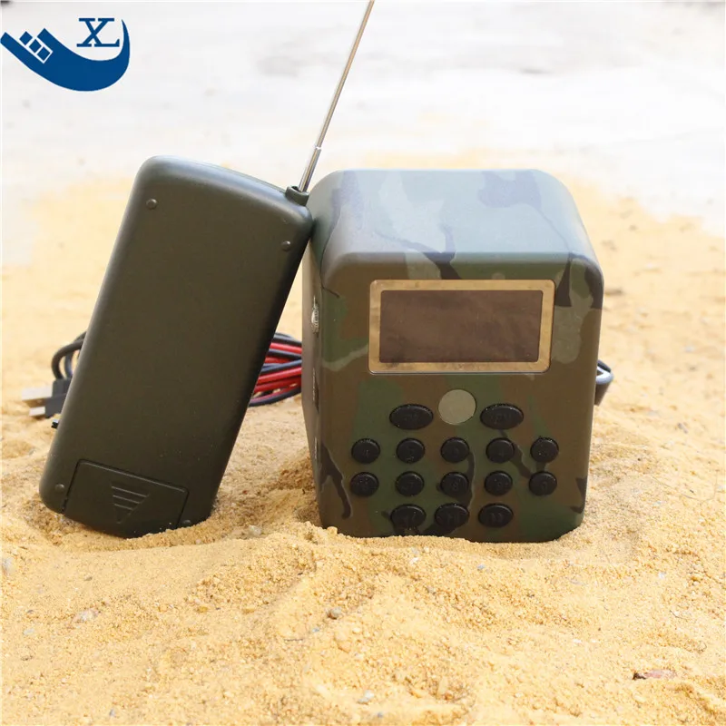 BC-798B MP3 Quail Bird Caller 100-200M Remote Control Hunting Decoy Amplifier with 210 Sounds and 50W Bird Player