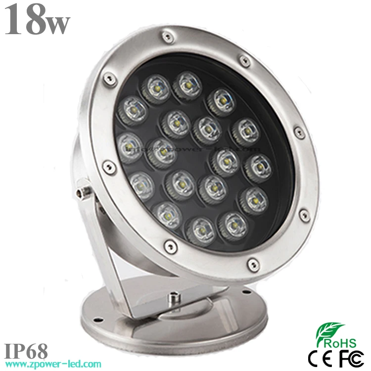 DC12V RGB DMX 18W Swimming Pool Underwater Light Led 120v