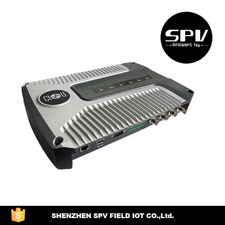 School Access Control 8 Channel R2000 UHF Fixed RFID Reader