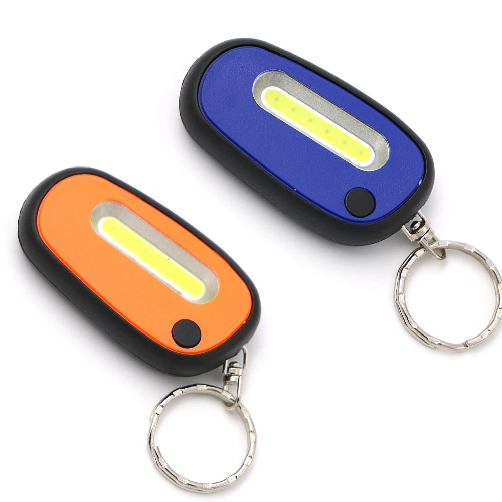 Super Thin Keychain Torch Mini Led Flat Flashlight EDC Flashlight Emergency Dry Battery CR2032 ROHS Ip44 >12 ABS Ce