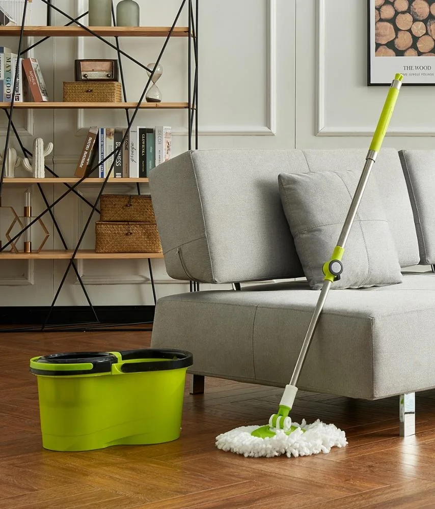 Швабра Tornado, швабра с вращением на 360 градусов, ведро для мытья, легкая Швабра из микрофибры, телескопическая металлическая корзина, сталь> 701 мл