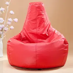 wholesale tear drop bean bag chair PU fabric bean bag cover NO 6