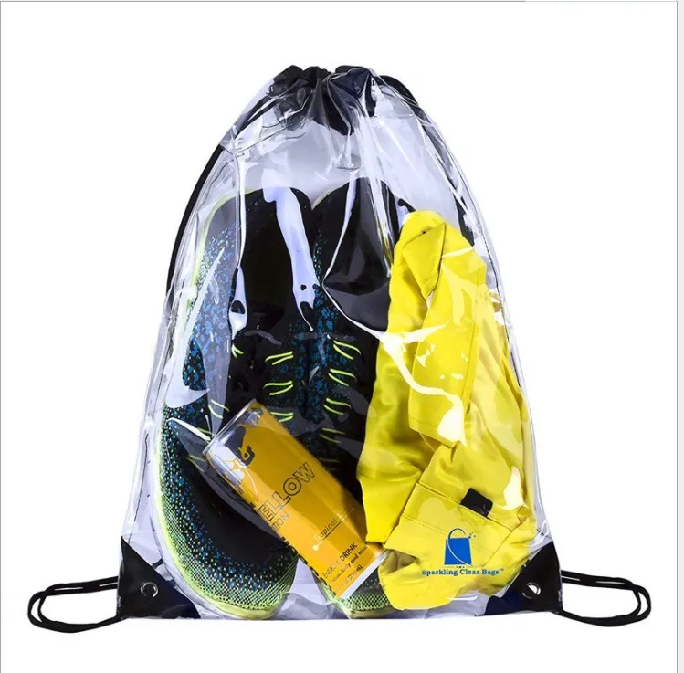 Tas Ransel Serut Wanita Tas Punggung Tali Serut Plastik Bening Transparan Pvc Buy Pvc Transparan Ransel Tas Serut Pvc Serut Ransel Product On Alibaba Com