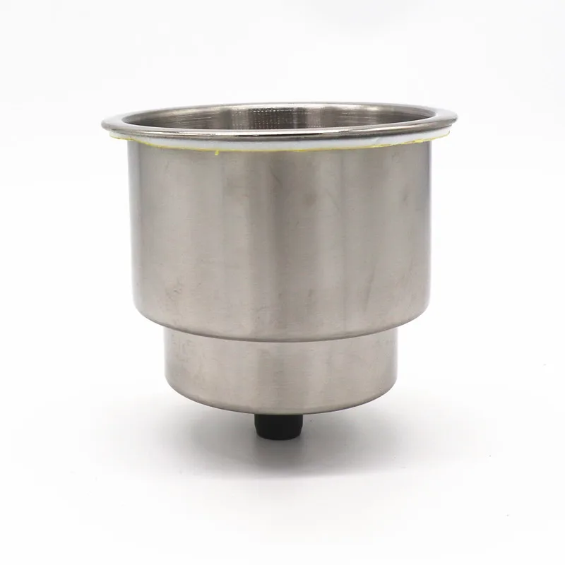 Stainless Steel Cup Drink Holder With Drain For Marine Boat Rv Camper