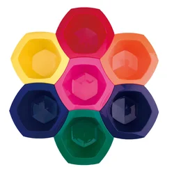 Высококачественная пластиковая тарелка для окрашивания волос для парикмахерской