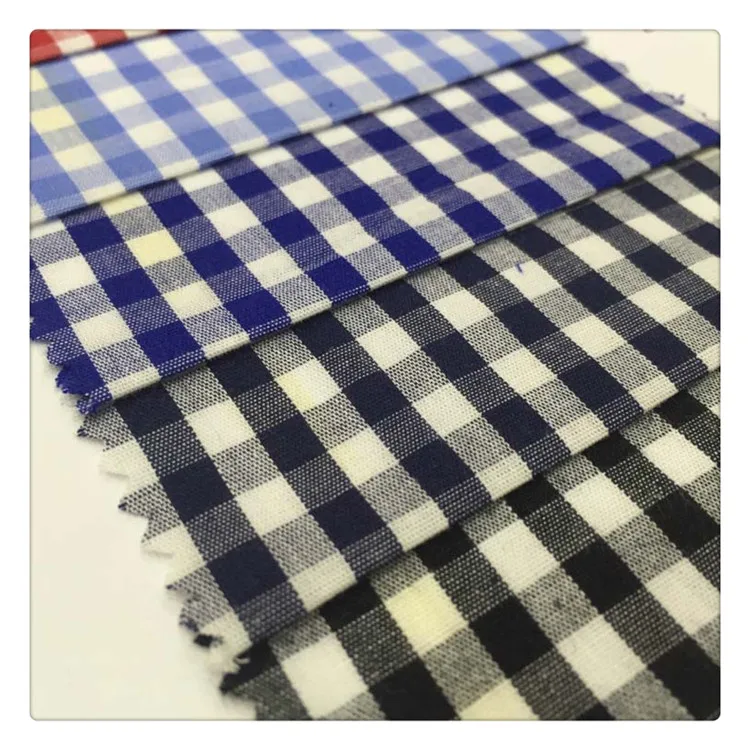 Купить прямо у производителя ткани по низкой цене, Высококачественная 100 хлопчатобумажная фланелевая ткань, окрашенная/проверенная цена на складе мужских рубашек