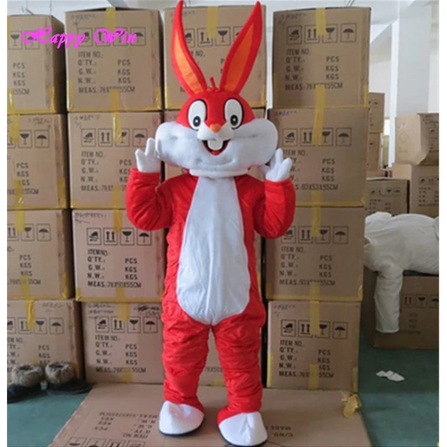Adult New Design Rabbit Mascot Costume,Promotion Rabbits Mascot for Sale