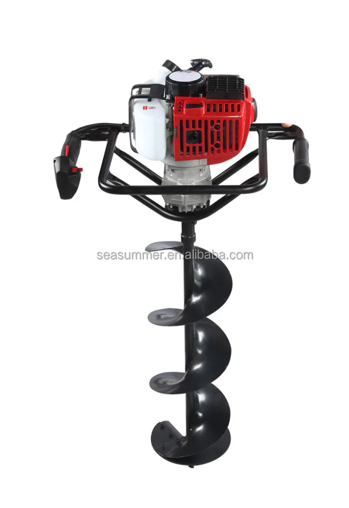 42CC/52CC садовый электроинструмент для бурения отверстий, бензиновый Бур, Бур