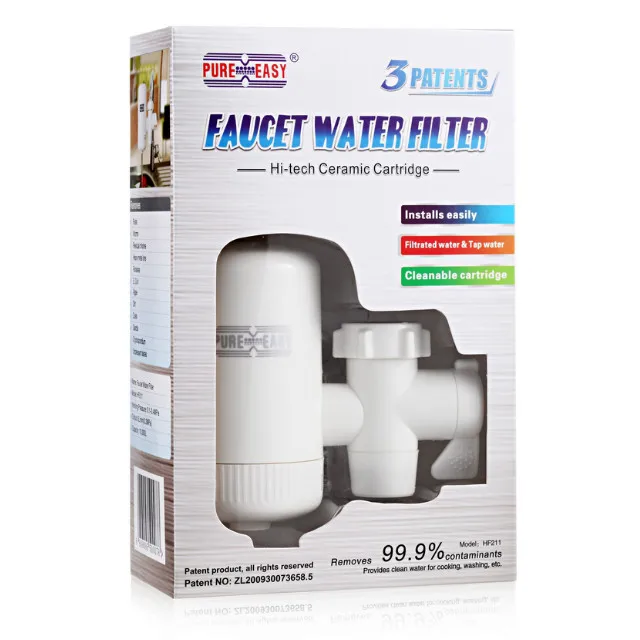 Faucet/tap Water Filter With Ceramic Cartridge,Nanokdf Water Filter