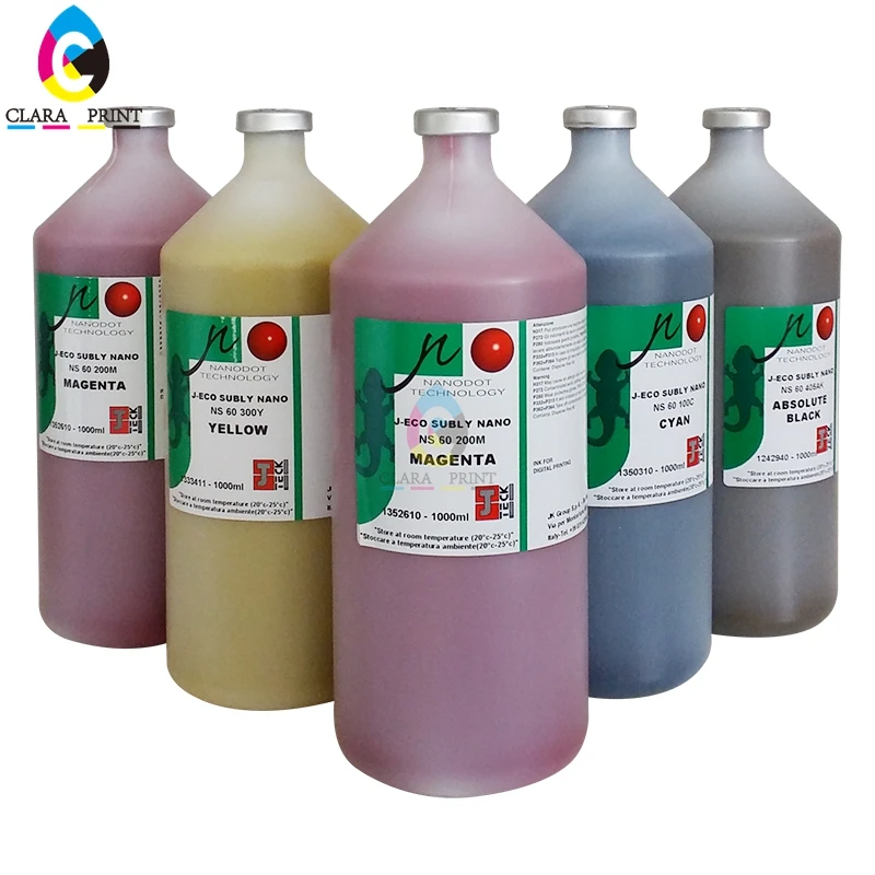 1 Liter J-Next Subly JXS-65 Dye Sublimation Ink for Mimaki / Mutoh / Roland / Epson Printers