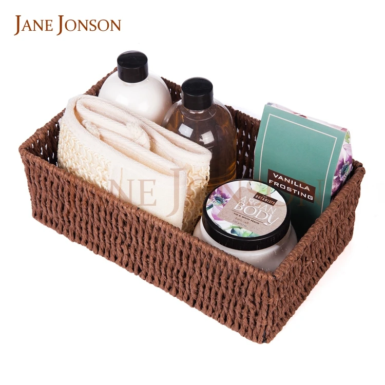 High Quality Spa Products Natural Elegance Spa Basket Cosmetic Custom