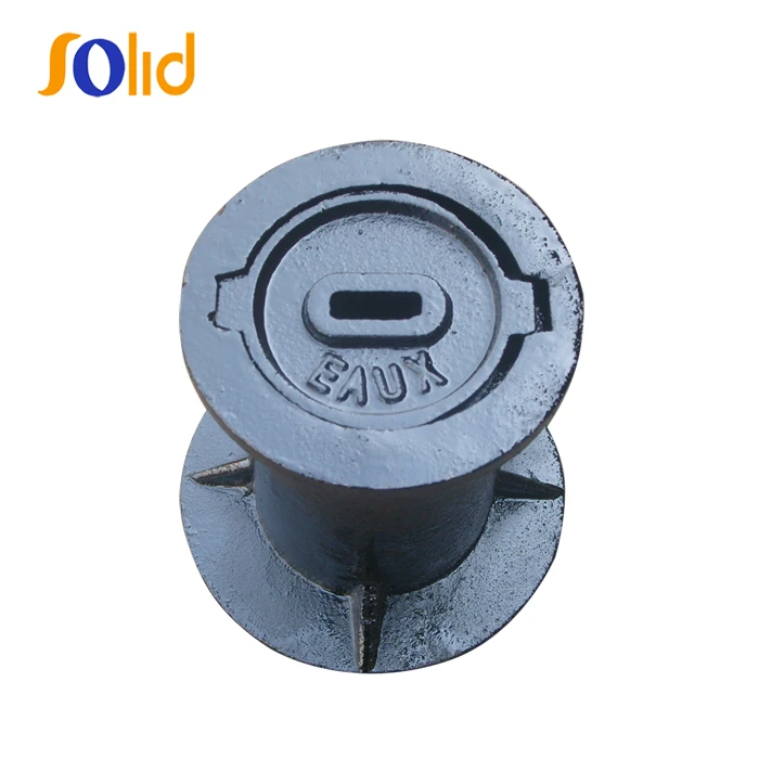 Customized type Sand Casting Ductile Iron round water meter box surface box for valves