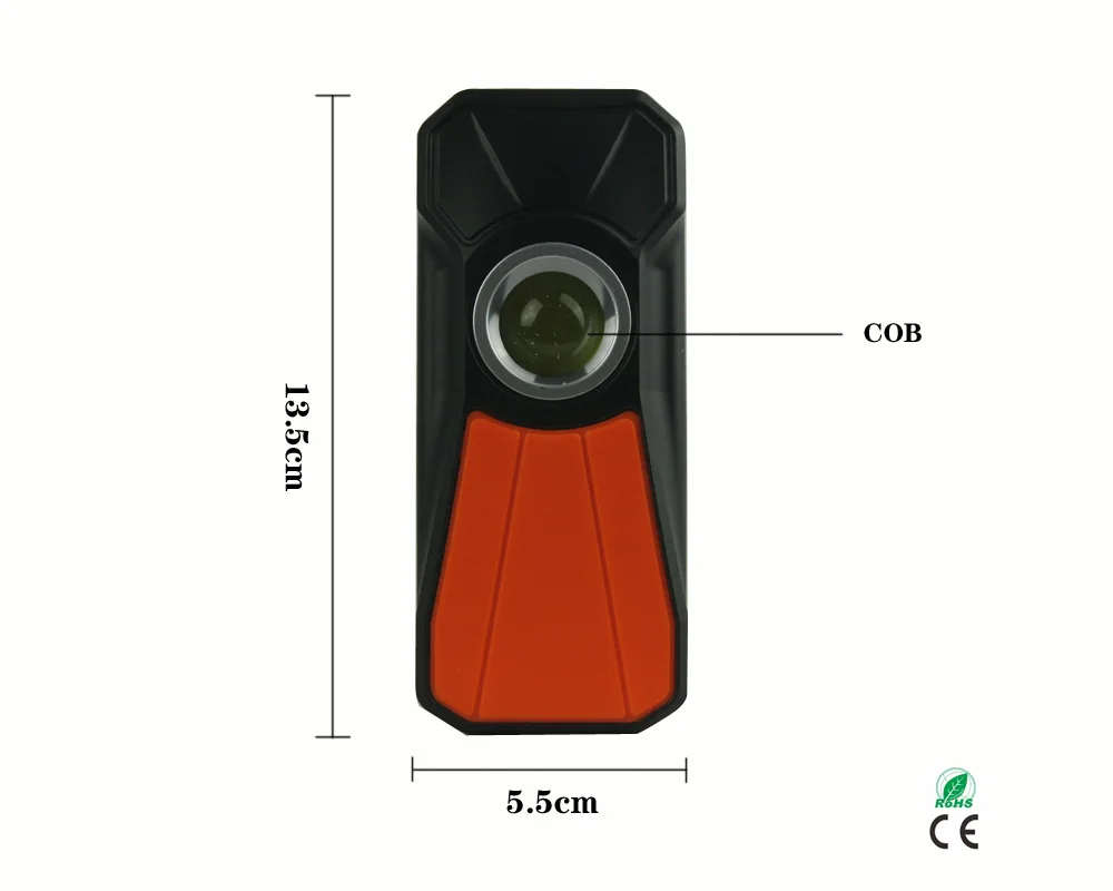 Ningbo Заводская Акция Дешевые 3AAA батарея портативный УДАРА работы свет с магнитной база для работы инспекции ремонт