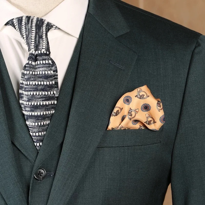 Italy Custom Made to Measure Men Suit Dark Green Man Suit