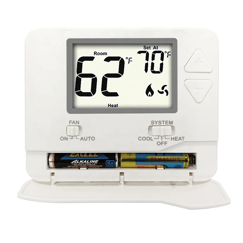 1 Heat 1 Cool Single Stage 24 Volts Central Air Conditioner Thermostat