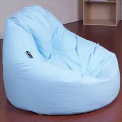 Memory Cotton Living Room Chair Sofa Set Furniture BBI Oversize Large BeanBag Chair NO 1