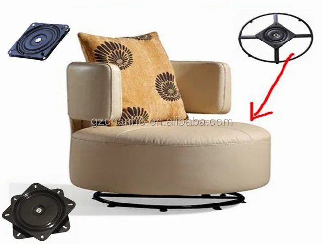 Rotation Swivel Chair Base for Recliner Plate Accessory/Round