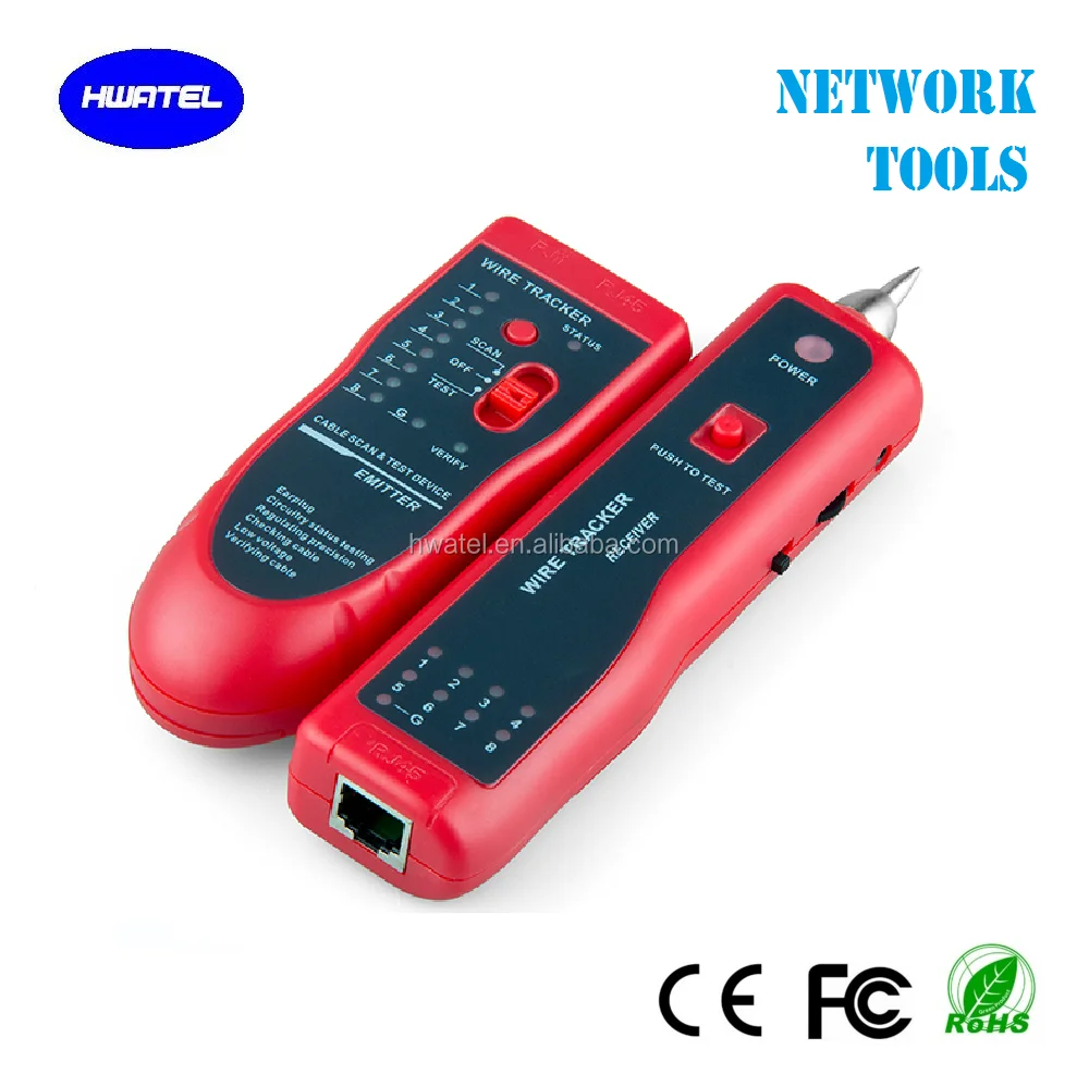 Comprobador Tester cables cable teléfono Finder Finder alambre perseguidores tracker LAN de red 