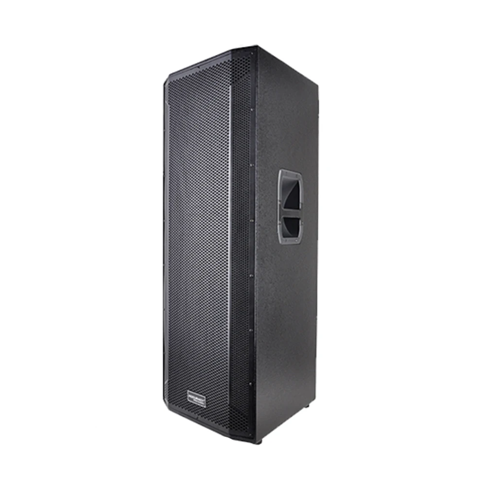 Accuracy Pro Audio WI215 Dual 15 Inch Powered Speaker Professional Stage Dj Wooden Speaker Sound Box